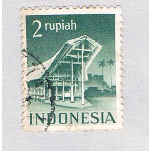 Indonesia 326 Used Toraja house 1949 (BP74910)