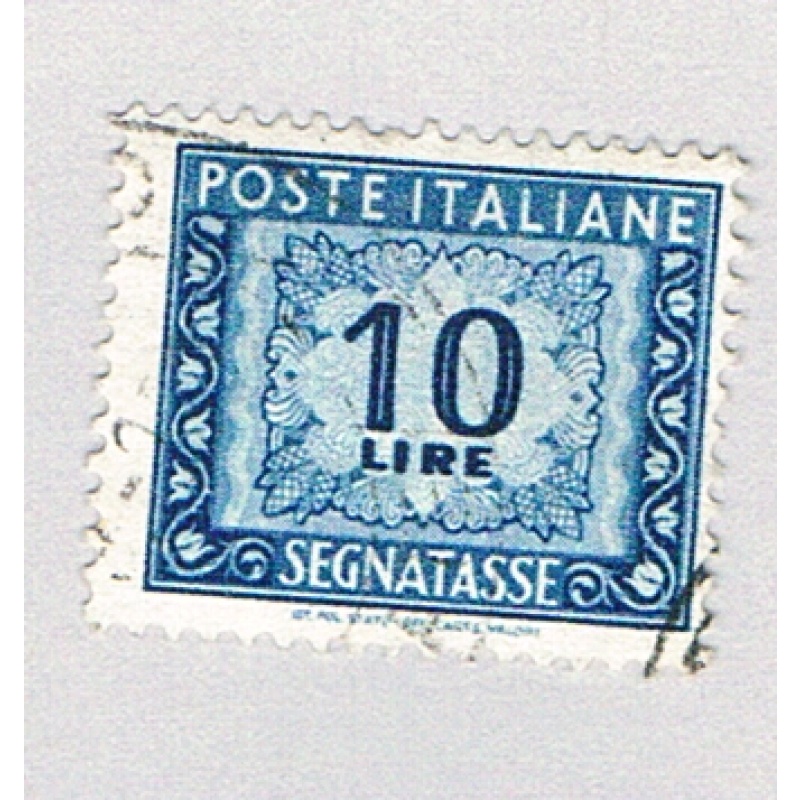 Italy J86 Used Number and decorations 1957 (BP75203)