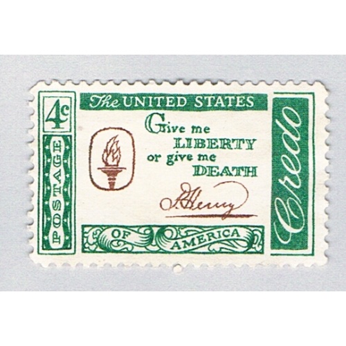 US 1144 MNG Patrick Henry Quotation 1961 (BP75315)