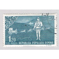 Romania 1254 Used Mail coach 1958 (BP75318)