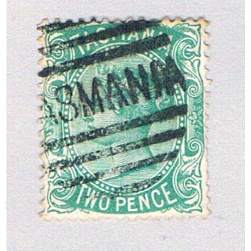 Tasmania 54 Used Queen Victoria 1871 CV 2.75 (BP75514)