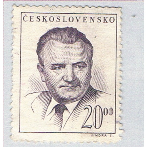 Czechoslovakia 366 Used Klement Gottwald 1949 (BP75627)