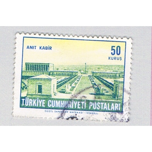 Turkey 1574 Used Ataturks Mausoleum 1963 (BP75814)