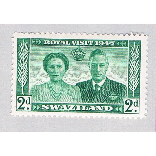 Swaziland 45 MNH King George VI and Queen Elizabeth 1947 CV 2.50 (BP75827)