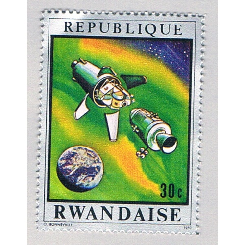 Rwanda 374 MNH Moon Mission 1970 (BP76111)