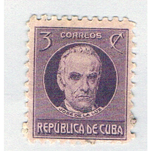 Cuba 267 Used Jose De La Luz Caballero 1917 (BP76232)