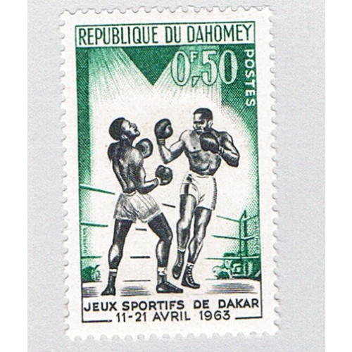 Dahomey 172 MLH Boxing 1 1963 (BP76401)