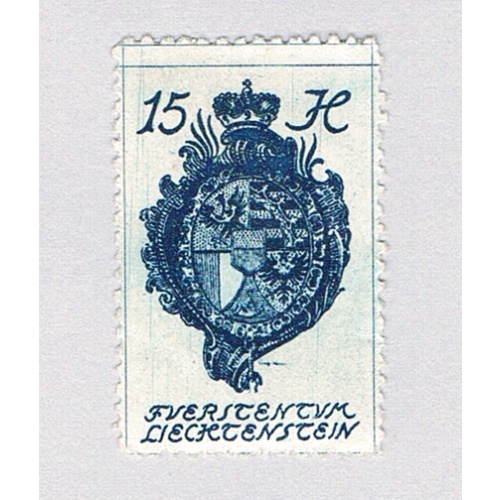 Liechtenstein 20 MLH Coat of arms 1920 (BP76407)