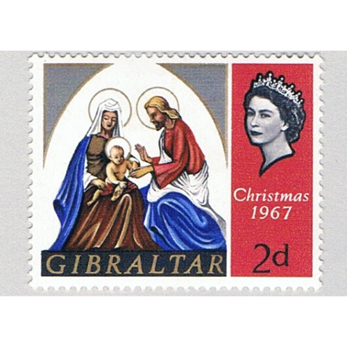 Gibraltar 203 MLH Christmas 2 1967 (BP76617)