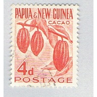 Papua New Guinea 140 Used Cacao plant 1958 (BP76718)