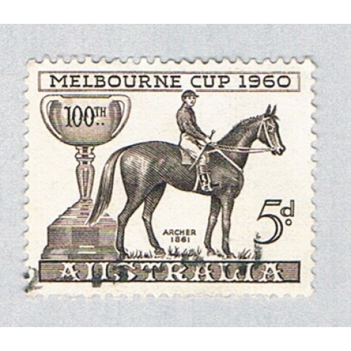 Australia 337 Used Melbourne Cup Racehorse 1960 (BP76811)