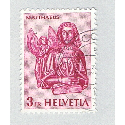 Switzerland 406 Used Matthew with the Angel 1961 (BP77011)