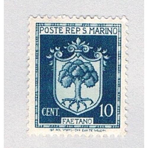 San Marino 242 MLH Coats of Arms 1 1945 (BP77521)