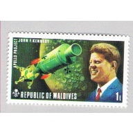 Maldives 472 MNH Apollo Spacecraft John F. Kennedy 1974 (BP77807)