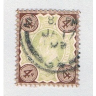 Great Britain 133 Used King George VII 1902 CV 19.00 (BP77907)