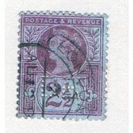 Great Britain 114 Used Queen Victoria 1887 CV 3.50 (BP77910)