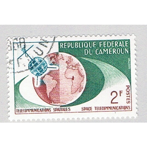 Cameroun 381 Used Telstar and Globe 1963 (BP78107)