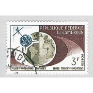 Cameroun 382 Used Telstar and Globe 1963 (BP78108)