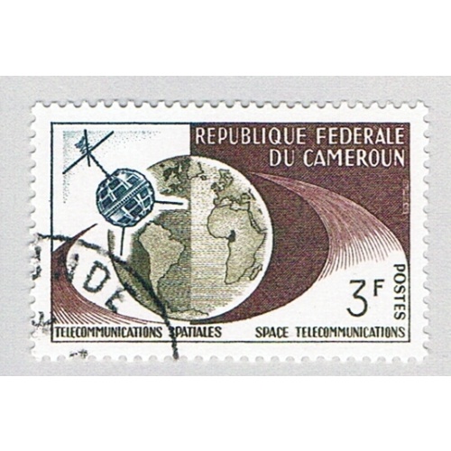 Cameroun 382 Used Telstar and Globe 1963 (BP78108)