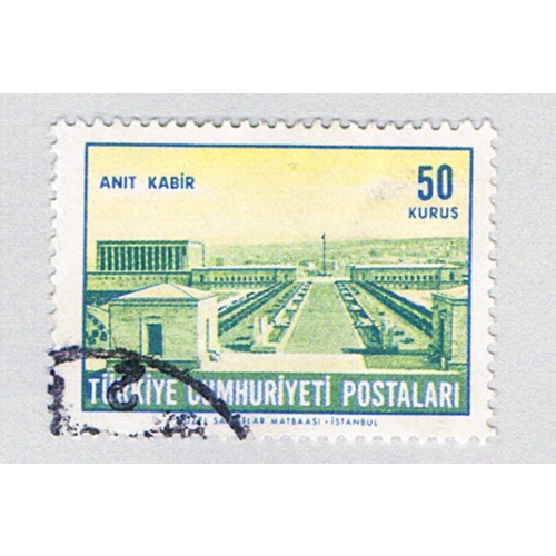Turkey 1574 Used Ataturks Mausoleum 1963 (BP78110)