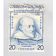 Colombia C264 Used Brother Cristobal de Torres 1954 (BP78204)