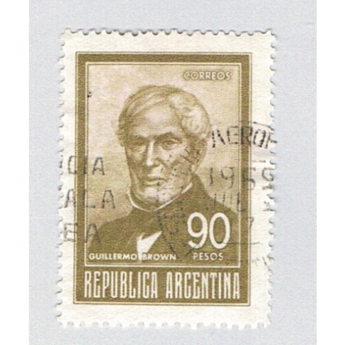 Argentina 828 Used Guillermo Brown 1967 (BP78811)