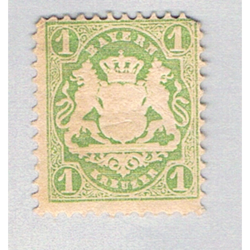 Bavaria 38 MLH Coat of Arms 1867 CV 35.00 (BP78930)