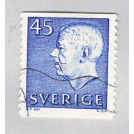 Sweden 651 Used King Gustaf VI 1957 (BP79021)