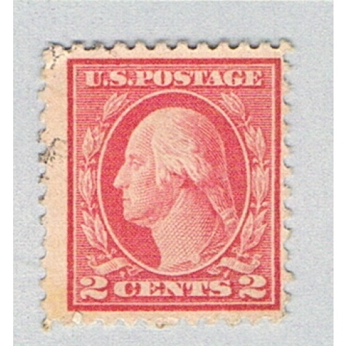 US 332 Used Washington 2c red 2 1908 (BP79038)
