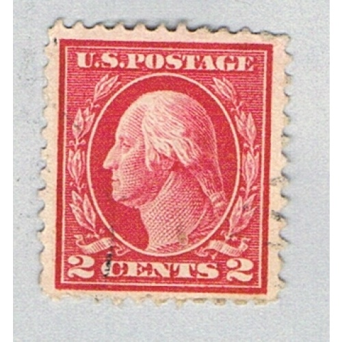 US 332 Used Washington 2c red 1 1908 (BP79039)