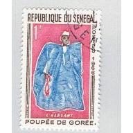 Senegal 261 Used Doll Goree 1966 (BP80003)