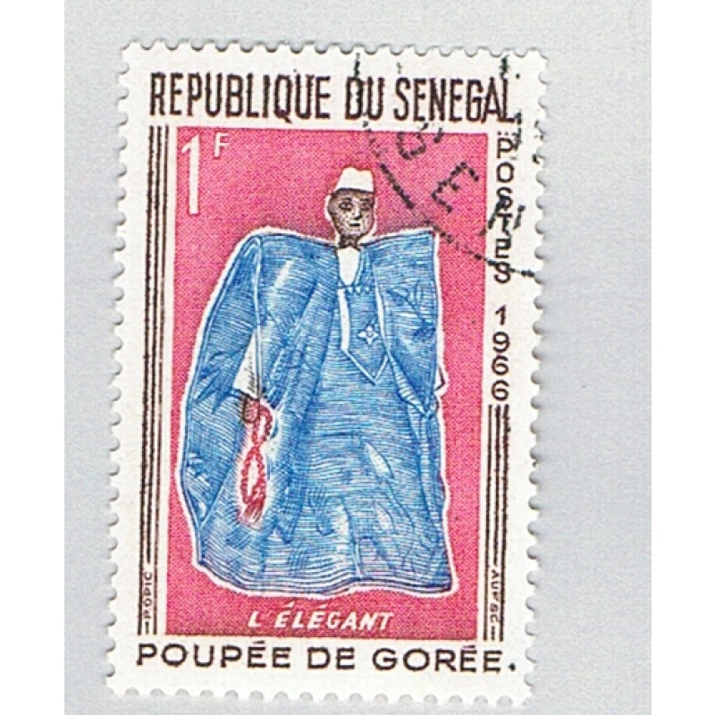 Senegal 261 Used Doll Goree 1966 (BP80003)