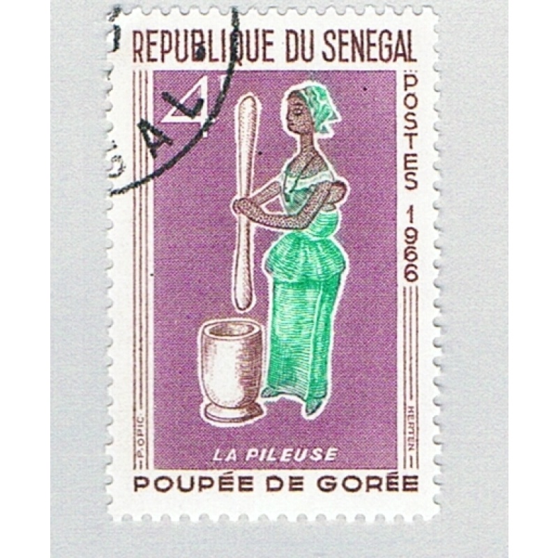 Senegal 264 Used Doll Goree 1966 (BP80005)