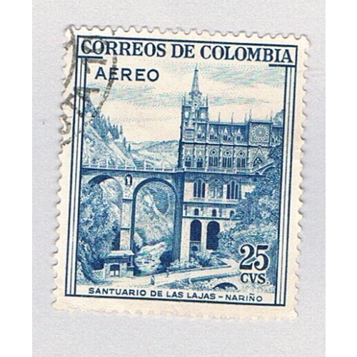 Colombia C307 Used Las Lajas Sanctuary 1958 (BP80017)