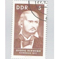 Germany DDR 936 Used Herwegh Georg 1967 (BP80219)