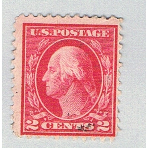 US 332 Used Washington 2c red 1 1908 (BP80802)