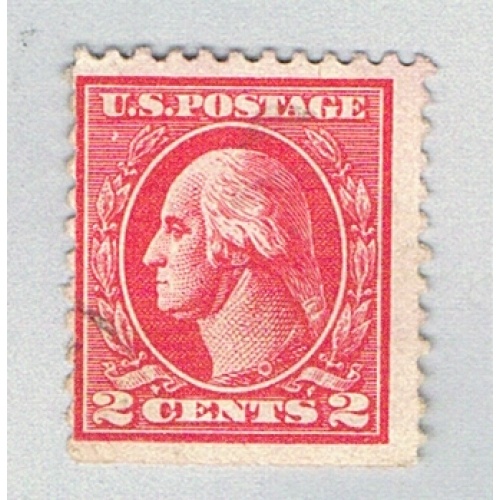 US 332 Used Washington 2c red 2 1908 (BP80803)