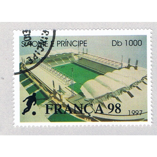 St Thomas & Prince  Used Stadium A 1998 (BP81001)