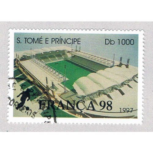 St Thomas & Prince  Used Stadium A 1998 (BP81004)