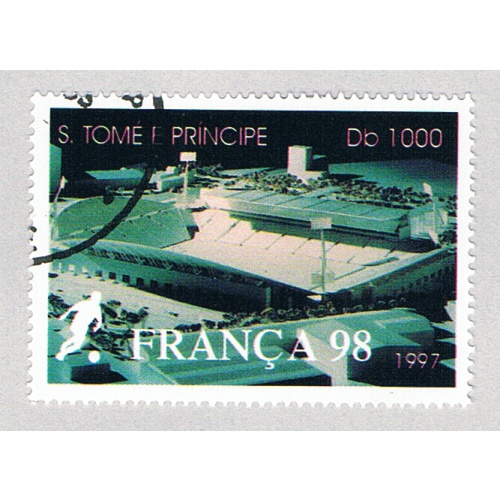 St Thomas & Prince  Used Stadium B 1998 (BP81005)