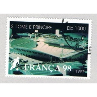 St Thomas & Prince  Used Stadium B 2 1998 (BP81007)