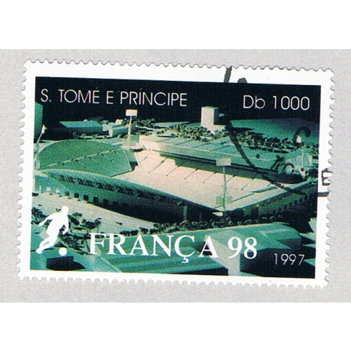 St Thomas & Prince  Used Stadium B 2 1998 (BP81007)