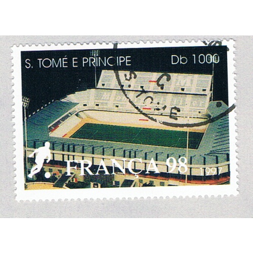 St Thomas & Prince  Used Stadium C 1998 (BP81012)