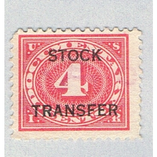 US RD3 MNG Revenue Stock Transfer 2 1918 (BP81313)