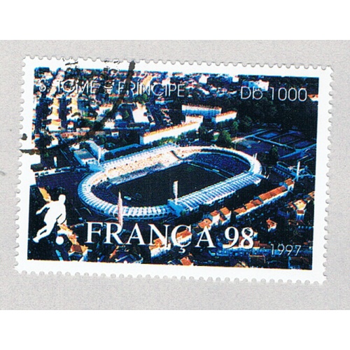 St Thomas & Prince  Used Stadium D 1998 (BP81601)