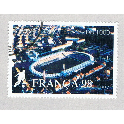 St Thomas & Prince  Used Stadium D 1 1998 (BP81602)