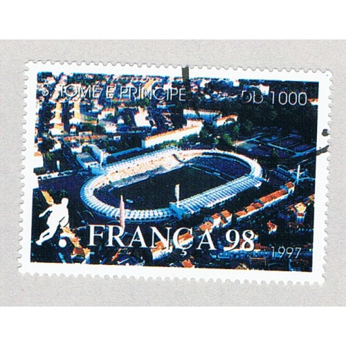 St Thomas & Prince  Used Stadium D 2 1998 (BP81603)
