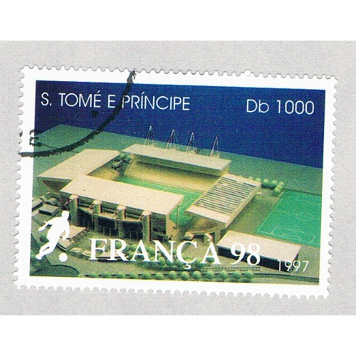 St Thomas & Prince  Used Stadium E 2 1998 (BP81606)