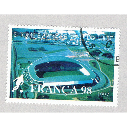 St Thomas & Prince  Used Stadium F 1998 (BP81607)