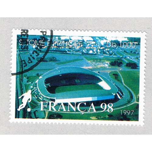 St Thomas & Prince  Used Stadium F 1998 (BP81610)